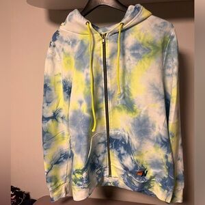 Aviator Nation tie dye hoodie size L
